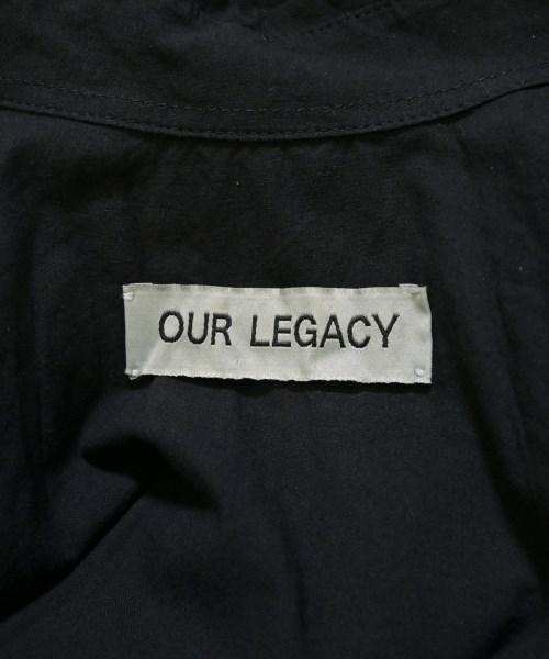 OUR LEGACY（アワーレガシー）カジュアルシャツ 黒 サイズ:44(S位) メンズ/2200664078027