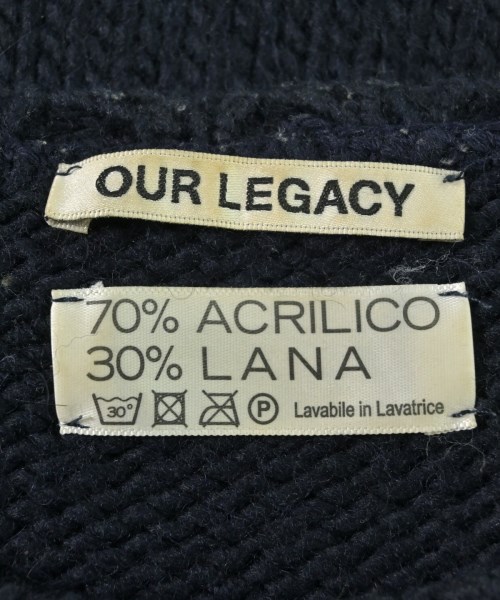 OUR LEGACY（アワーレガシー）ニット・セーター 紺 サイズ:46(M位) メンズ/2200664990015