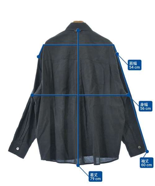 OUR LEGACY（アワーレガシー）カジュアルシャツ 紺 サイズ:44(S位) メンズ/2200665607028