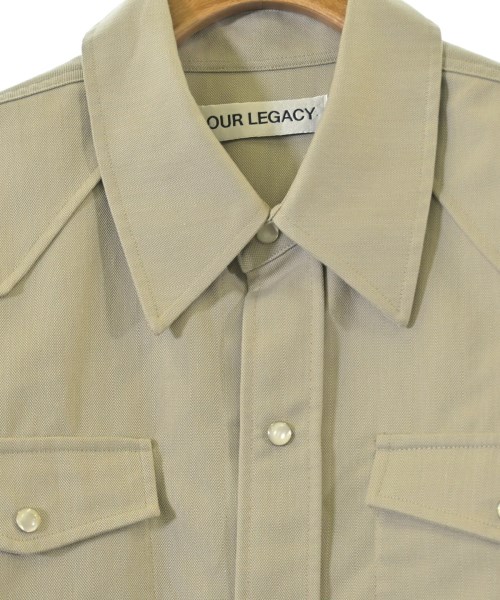 OUR LEGACY（アワーレガシー）カジュアルシャツ ベージュ サイズ:50(XXL位) メンズ/2200666088079
