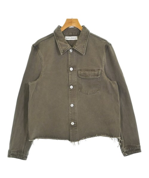 OUR LEGACY(アワーレガシー)カジュアルシャツ 茶 サイズ:48(L位)/2200667472044