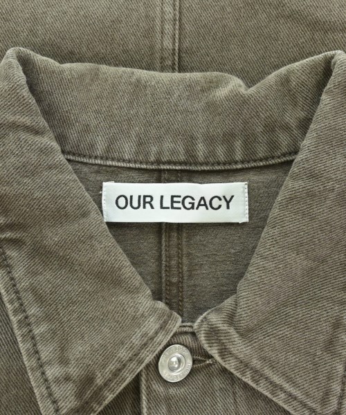 OUR LEGACY（アワーレガシー）カジュアルシャツ 茶 サイズ:48(L位) メンズ/2200667472044