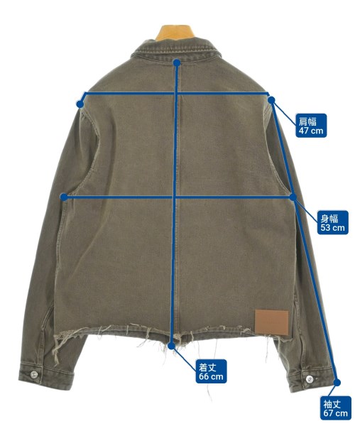 OUR LEGACY（アワーレガシー）カジュアルシャツ 茶 サイズ:48(L位) メンズ/2200667472044