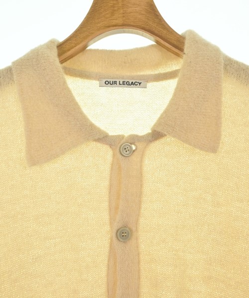 OUR LEGACY（アワーレガシー）カーディガン ベージュ サイズ:52(XXL位) メンズ/2200670548019