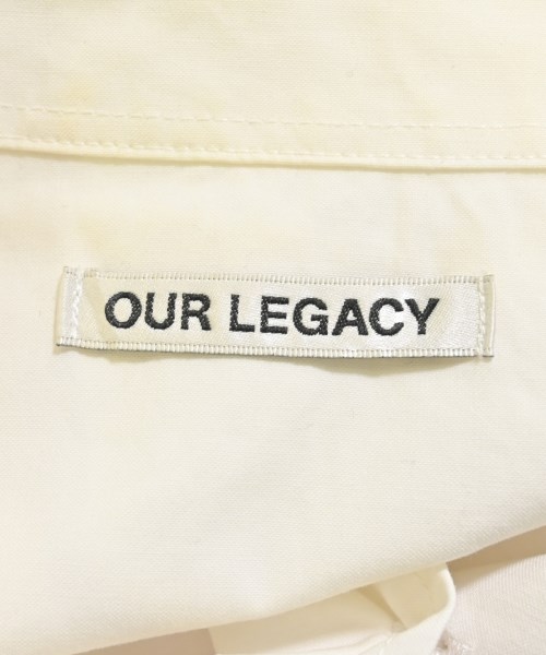 OUR LEGACY（アワーレガシー）カジュアルシャツ 白 サイズ:48(L位) メンズ/2200671129149