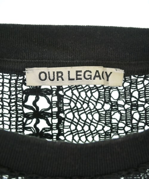 OUR LEGACY（アワーレガシー）ベスト 黒 サイズ:48(L位) メンズ/2200730357070