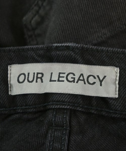 OUR LEGACY（アワーレガシー）デニムパンツ 黒 サイズ:46(M位) メンズ/2200732559021