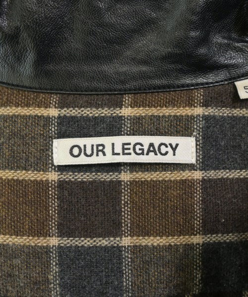 OUR LEGACY（アワーレガシー）カジュアルシャツ 茶 サイズ:50(XL位) メンズ/2200720202014