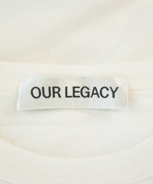 OUR LEGACY（アワーレガシー）Tシャツ・カットソー 白 サイズ:44(S位) メンズ/2200721208251