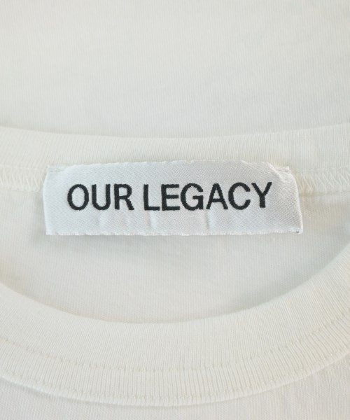 OUR LEGACY（アワーレガシー）Tシャツ・カットソー 白 サイズ:44(S位) メンズ/2200721208275