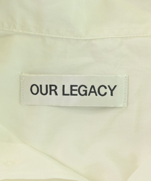 OUR LEGACY（アワーレガシー）カジュアルシャツ 白 サイズ:44(S位) メンズ/2200721932019