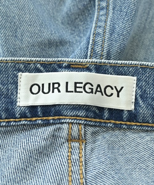 OUR LEGACY（アワーレガシー）デニムパンツ 青 サイズ:29(S位) メンズ/2200721932040