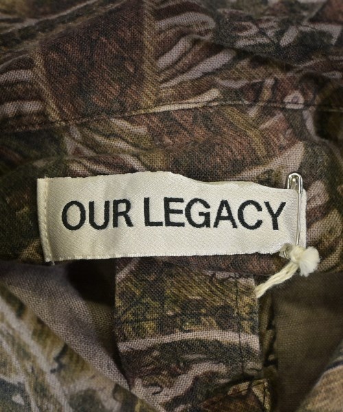 OUR LEGACY（アワーレガシー）カジュアルシャツ 茶 サイズ:44(S位) メンズ/2200723073048