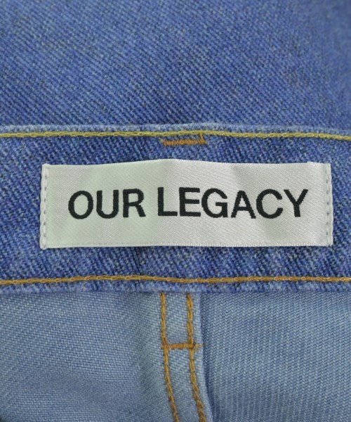 OUR LEGACY（アワーレガシー）デニムパンツ 青 サイズ:28(S位) メンズ/2200723073260