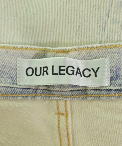 OUR LEGACY（アワーレガシー）デニムパンツ 白 サイズ:28(S位) メンズ/2200723073277