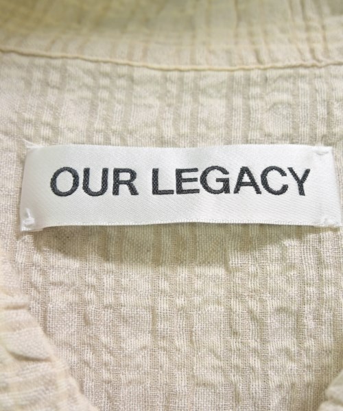 OUR LEGACY（アワーレガシー）カジュアルシャツ ベージュ サイズ:48(L位) メンズ/2200723849049