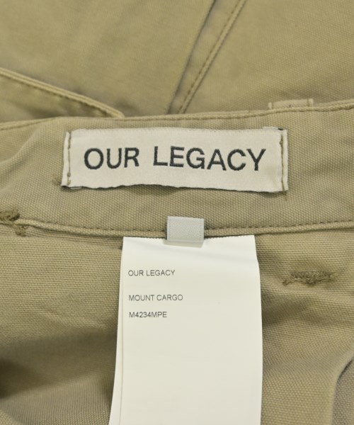 OUR LEGACY（アワーレガシー）カーゴパンツ ベージュ サイズ:44(S位) メンズ/2200724635108
