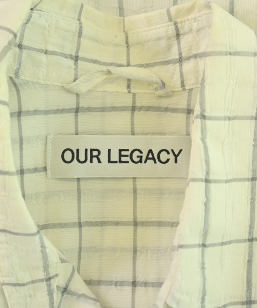 OUR LEGACY（アワーレガシー）カジュアルシャツ 白 サイズ:44(S位) メンズ/2200721546063