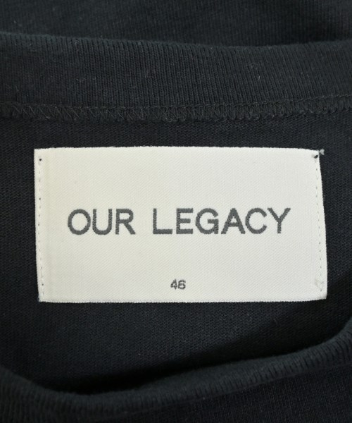 OUR LEGACY（アワーレガシー）Tシャツ・カットソー 黒 サイズ:46(M位) メンズ/2200684840024