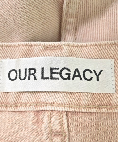 OUR LEGACY（アワーレガシー）デニムパンツ 茶 サイズ:32(L位) メンズ/2200685979068