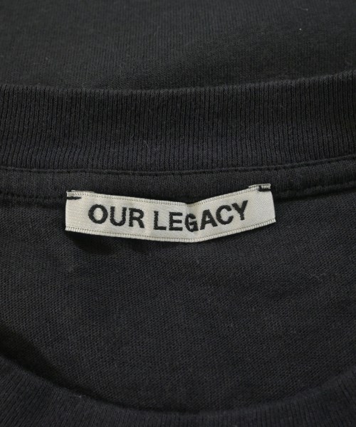 OUR LEGACY（アワーレガシー）Tシャツ・カットソー 黒 サイズ:48(L位) メンズ/2200678140086