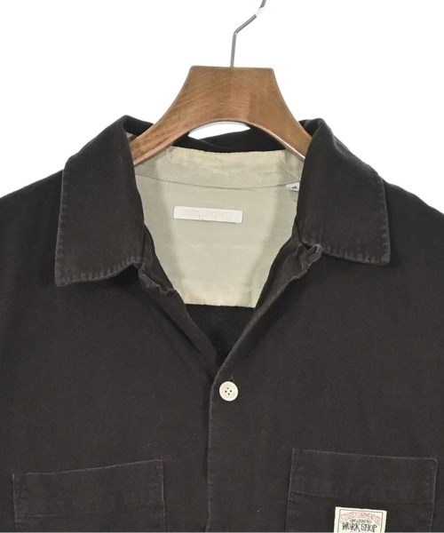 STUSSY（ステューシー）カジュアルシャツ 茶 サイズ:M メンズ/2200688728014