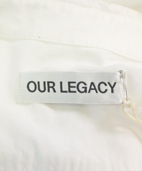 OUR LEGACY（アワーレガシー）カジュアルシャツ 白 サイズ:46(L位) メンズ/2200690764048