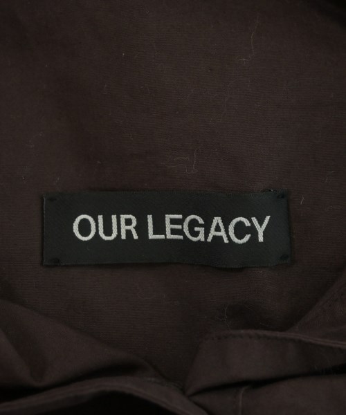 OUR LEGACY（アワーレガシー）カジュアルシャツ 茶 サイズ:34(XS位) レディース/2200688397029