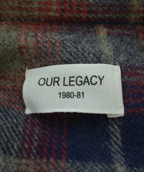OUR LEGACY（アワーレガシー）カジュアルシャツ 紺 サイズ:S メンズ/2200686736066