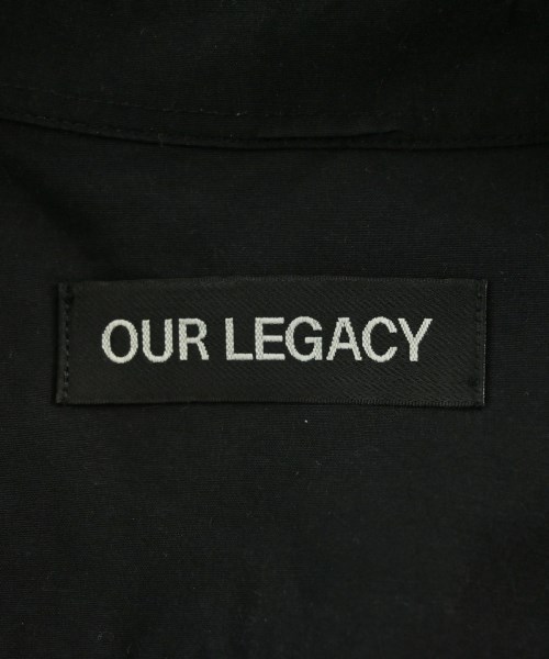 OUR LEGACY（アワーレガシー）カジュアルシャツ 黒 サイズ:46(M位) メンズ/2200692753019
