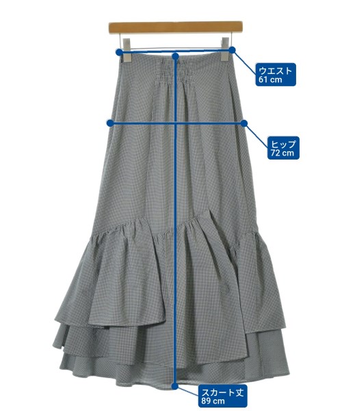 CELFORD（セルフォード）ロング・マキシ丈スカート 黒 サイズ:36(S位) レディース/2200632370092