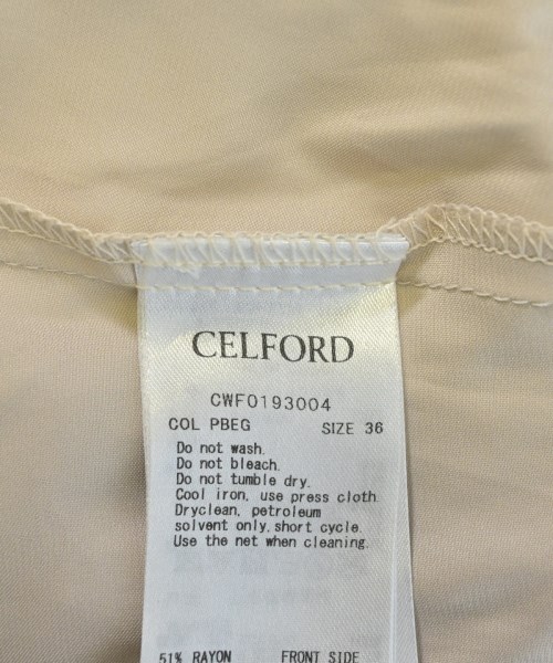 CELFORD（セルフォード）ワンピース ベージュ サイズ:36(S位) レディース/2200626191054