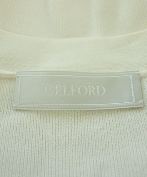 CELFORD（セルフォード）ベスト/ノースリーブ 白 サイズ:36(S位) レディース/2200623644102