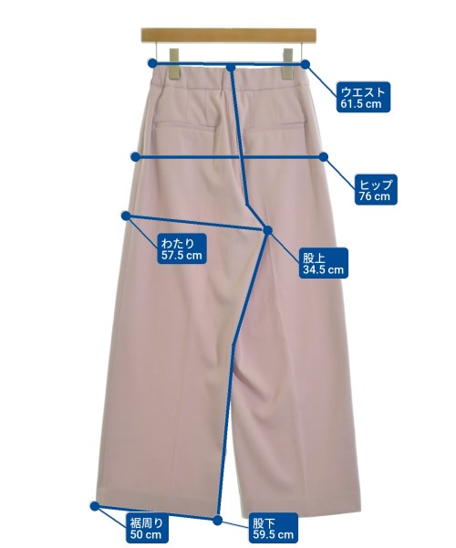 CELFORD（セルフォード）スラックス ピンク サイズ:36(S位) レディース/2200638014044