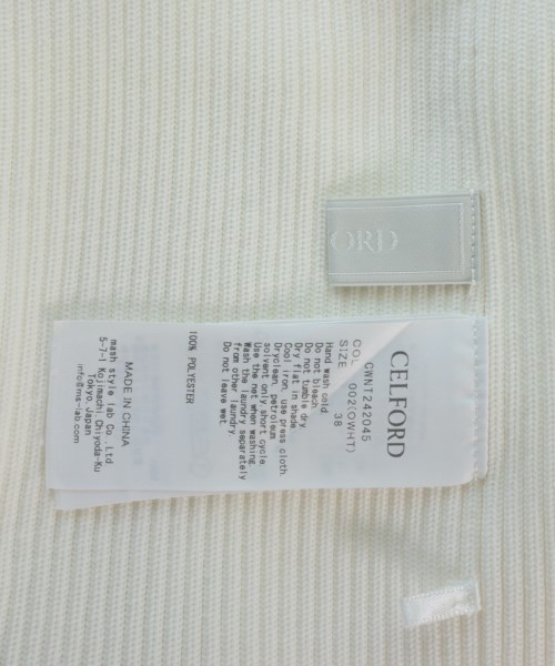 CELFORD（セルフォード）ニット・セーター 白 サイズ:38(M位) レディース/2200641553028