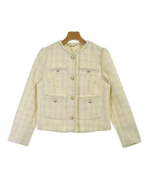 CELFORD(セルフォード)ノーカラージャケット 白 サイズ:36(S位)/2200641931031