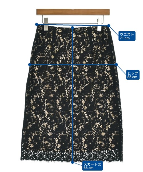 CELFORD（セルフォード）ロング・マキシ丈スカート 黒 サイズ:38(M位) レディース/2200642827067