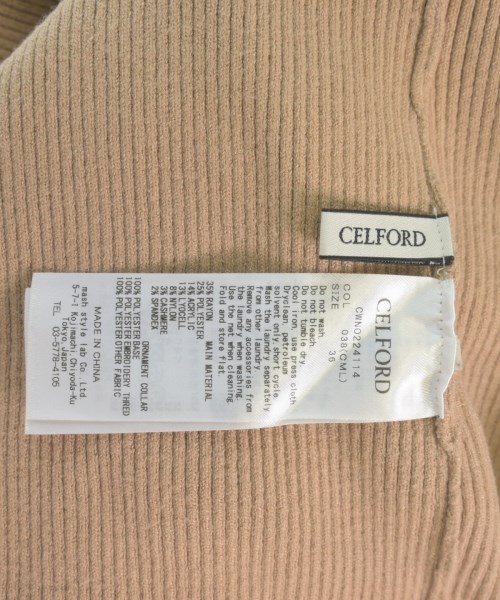 CELFORD（セルフォード）ニット・セーター ベージュ サイズ:36(S位) レディース/2200614833027