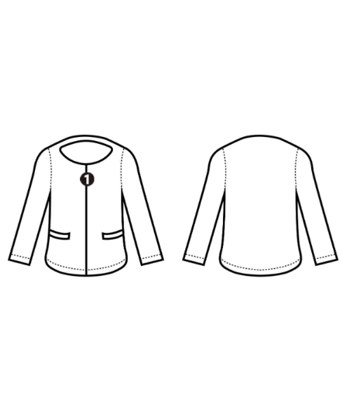 CELFORD（セルフォード）ジャケット 白 サイズ:F レディース/2200621364019