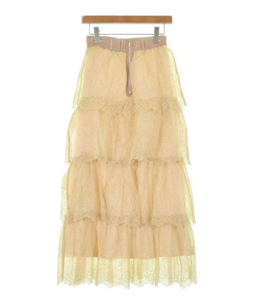 CELFORD（セルフォード）ロング・マキシ丈スカート 黄 サイズ:38(M位) レディース/2200630026281