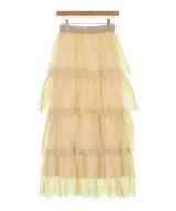 CELFORD（セルフォード）ロング・マキシ丈スカート 黄 サイズ:38(M位) レディース/2200630026281