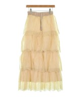 CELFORD（セルフォード）ロング・マキシ丈スカート 黄 サイズ:38(M位) レディース/2200630026281