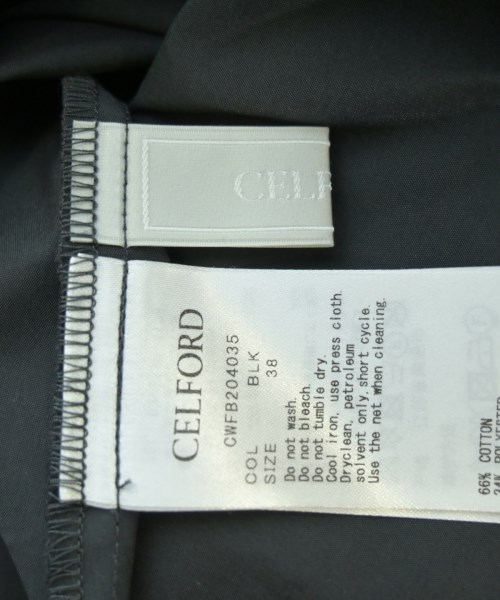 CELFORD（セルフォード）カジュアルシャツ 黒 サイズ:38(M位) レディース/2200627459016