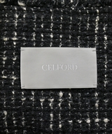 CELFORD（セルフォード）ノーカラージャケット 黒 サイズ:36(S位) レディース/2200610942037