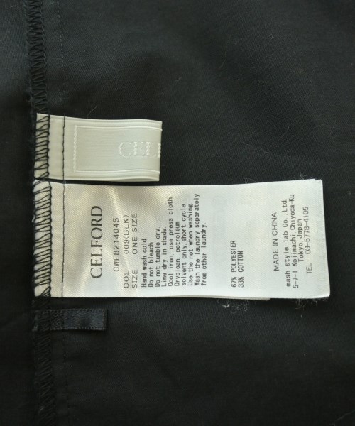 CELFORD（セルフォード）ブラウス 黒 サイズ:F レディース/2200619741099