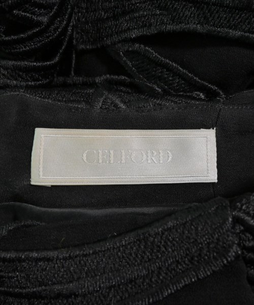 CELFORD（セルフォード）ロング・マキシ丈スカート 黒 サイズ:38(M位) レディース/2200613936194