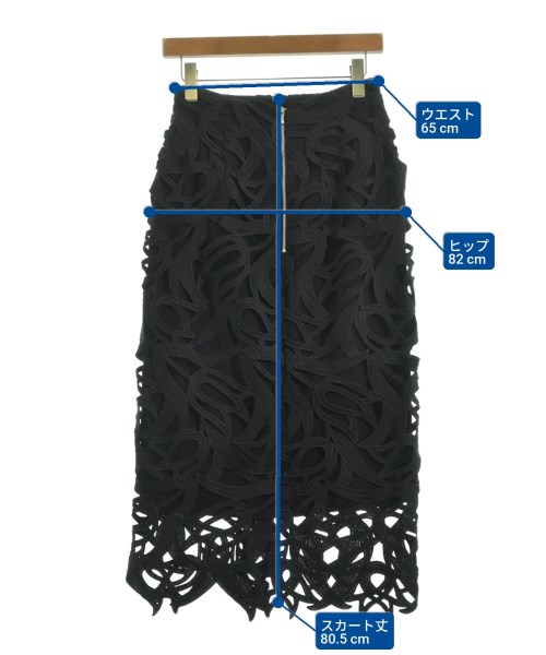 CELFORD（セルフォード）ロング・マキシ丈スカート 黒 サイズ:38(M位) レディース/2200613936194