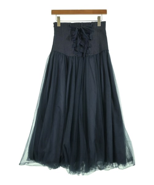 CELFORD（セルフォード）ロング・マキシ丈スカート 紺 サイズ:36(S位) レディース/2200603280122