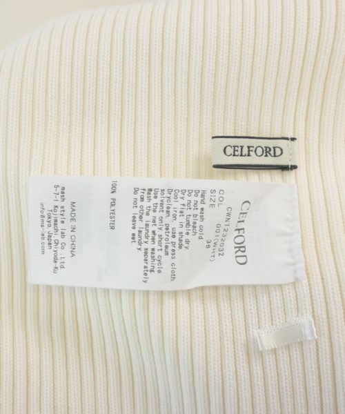 CELFORD（セルフォード）ニット・セーター 白 サイズ:36(S位) レディース/2200608795027