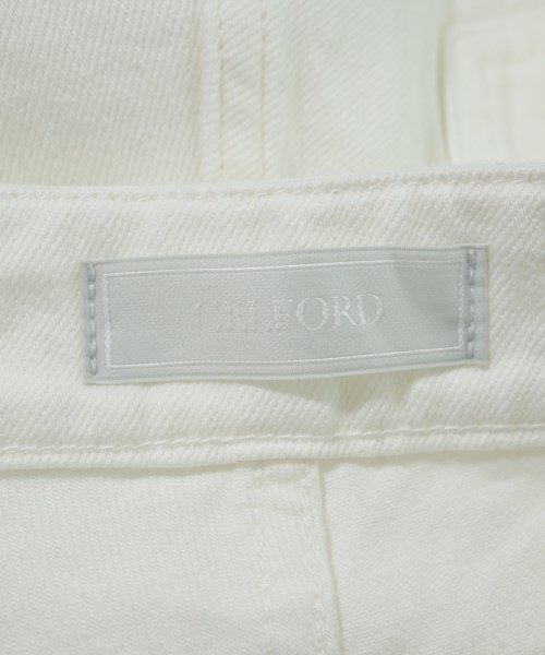 CELFORD（セルフォード）デニムパンツ 白 サイズ:36(S位) レディース/2200674197114